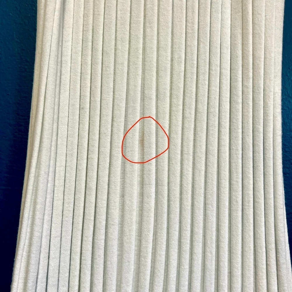 MILLY Revolve Cami Ecru Pleated Midi Dress - Medium - Picture 13 of 13